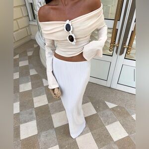 Marlisa Off the Shoulder Twist Top